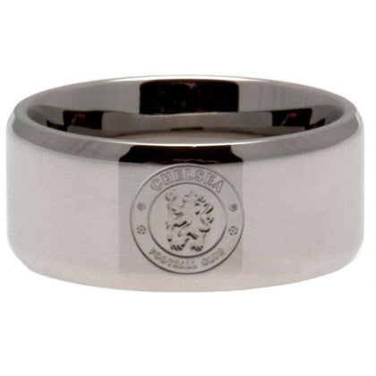 Chelsea FC Stainless Steel Band Ring Image 1