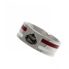 Sunderland AFC Stainless Steel Colour Stripe Ring Image 2