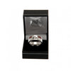 Sunderland AFC Stainless Steel Colour Stripe Ring Image 3
