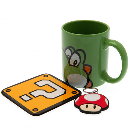 Super Mario Yoshi Mug And Coaster Set Image 1