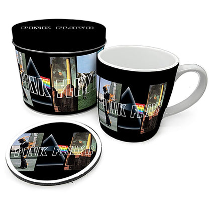 Pink Floyd Mug & Coaster Gift Tin Image 1