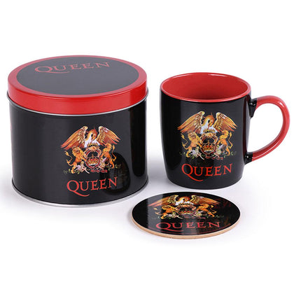 Queen Mug & Coaster Gift Tin Image 1