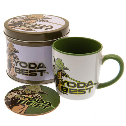 Star Wars Yoda Mug & Coaster Gift Set Image 1