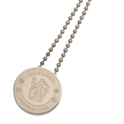 Chelsea FC Stainless Steel Pendant & Chain Image 1