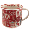 Liverpool FC Retro Print Mug Image 3