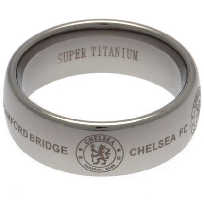Chelsea FC Super Titanium Ring Image 1