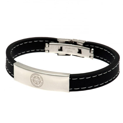 Leicester City FC Stitched Silicone Bracelet Image 1