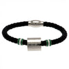 Celtic FC Colour Ring Leather Bracelet Image 2