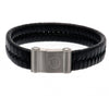 Chelsea FC Single Plait Leather Bracelet Image 2