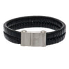 Tottenham Hotspur FC Single Plait Leather Bracelet Image 2
