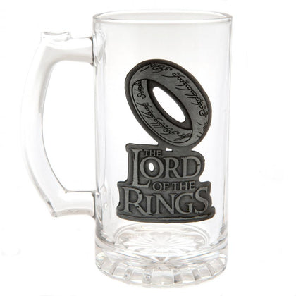 The Lord Of The Rings Logo Glass Tankard Image 1