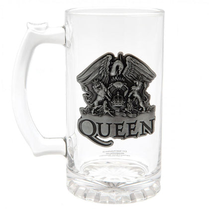 Queen Glass Tankard Image 1