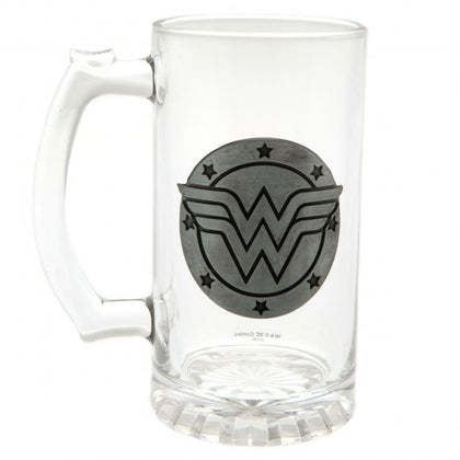 Wonder Woman Glass Tankard Image 1
