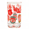Liverpool FC Retro Crest Small Glass Image 2