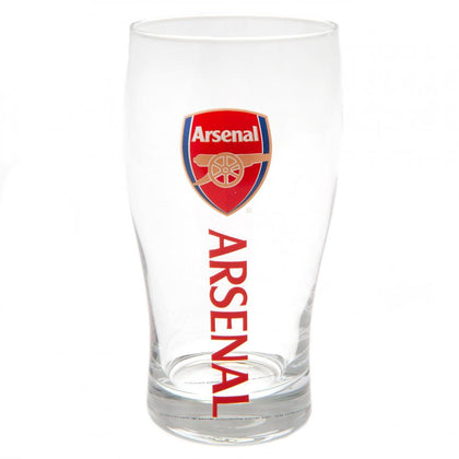 Arsenal FC Tulip Pint Glass Image 1
