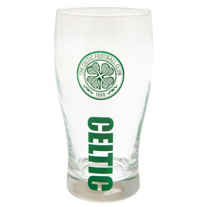 Celtic FC Tulip Pint Glass Image 1