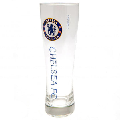 Chelsea FC Tall Beer Glass Image 1
