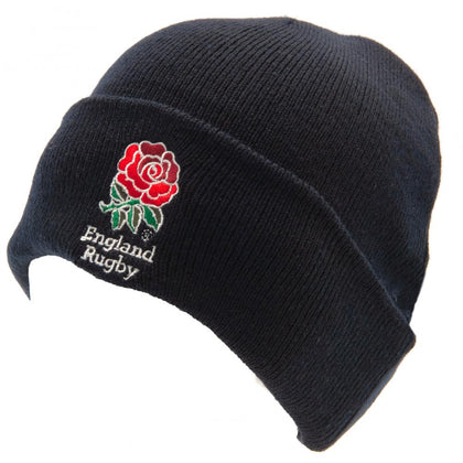 England Rugby Union Cuff Beanie Hat Image 1