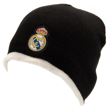 Real Madrid FC Reversible Beanie Hat Image 1