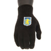 Aston Villa FC Knitted Gloves Image 2