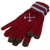 West Ham United FC Touchscreen Knitted Gloves Image 3