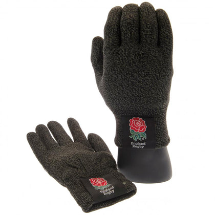 England Rugby Union Luxury Touchscreen Gloves Image 1