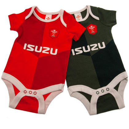 Wales Rugby Union Baby Bodysuit Image 1