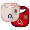 England Rugby Union Baby Feeding Bibs Image 1