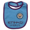 Manchester City FC Baby Feeding Bibs Image 3