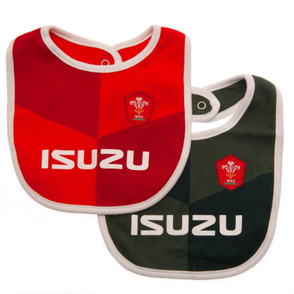 Wales Rugby Union Baby Feeding Bibs Image 1