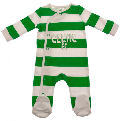 Celtic FC Baby Sleepsuit Image 1