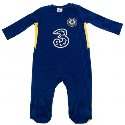 Chelsea FC Baby Sleepsuit Image 1