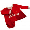 Wales Rugby Union Baby Sleepsuit Image 2