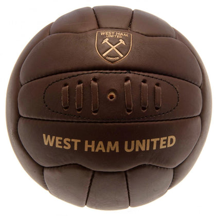 West Ham United FC Retro Heritage Football Image 1
