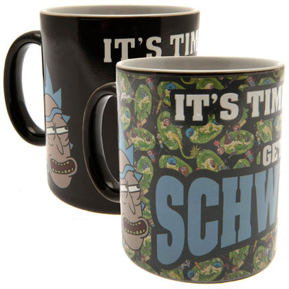 Rick And Morty Schwifty Heat Changing Mug Image 1