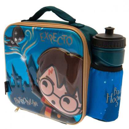 Harry Potter 3D Kawaii Lunch Bag & Bottle Image 1