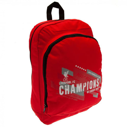 Liverpool FC Champions Of Europe Backpack Image 1
