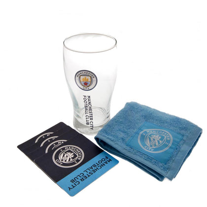 Manchester City FC Mini Bar Set Image 1