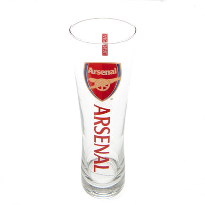 Arsenal FC Tall Beer Glass Image 1