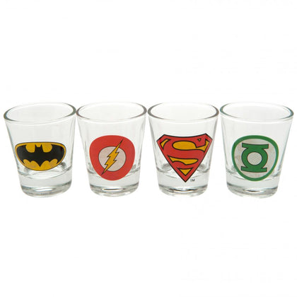 DC Comics Shot Glass Set Image 1
