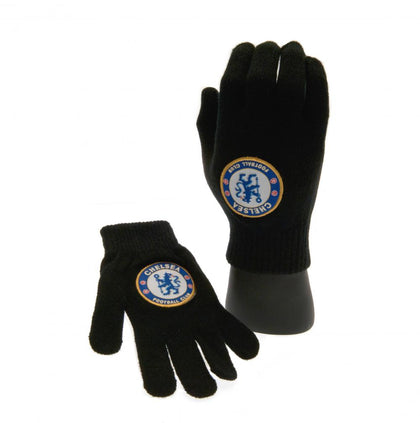 Chelsea FC Knitted Gloves Image 1