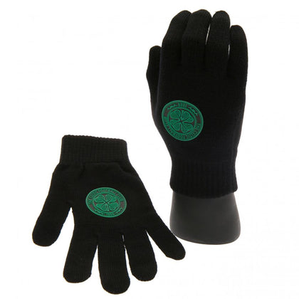 Celtic FC Knitted Gloves Image 1
