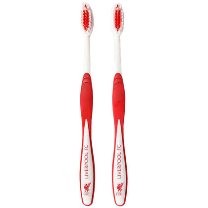 Liverpool FC Adults Twin Pack Toothbrush Image 1