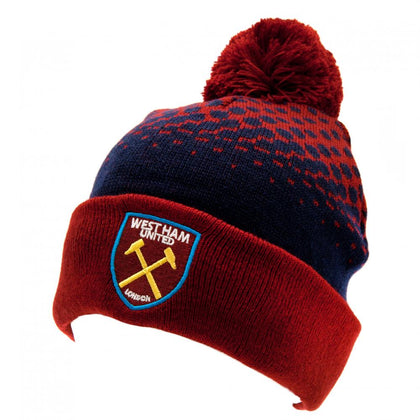 West Ham United FC Ski Hat Image 1