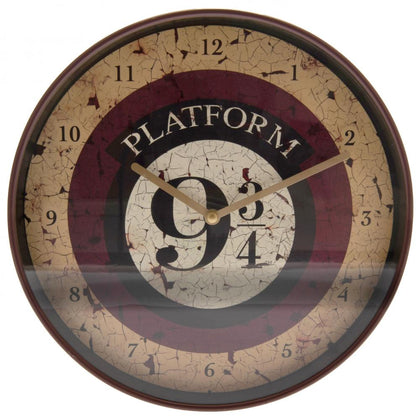 Harry Potter 9 & 3 Quarters Wall Clock Image 1