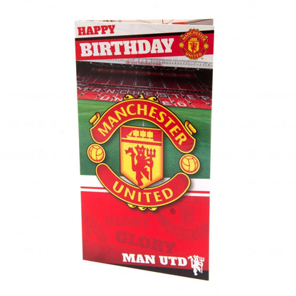Manchester United FC Birthday Card Image 1
