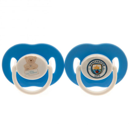 Manchester City FC Baby Soothers Image 1