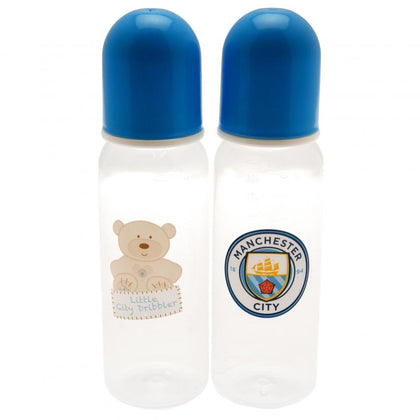 Manchester City FC Baby Feeding Bottles Image 1