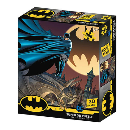 Batman Signal 500 Piece 3D Image Puzzle Image 1
