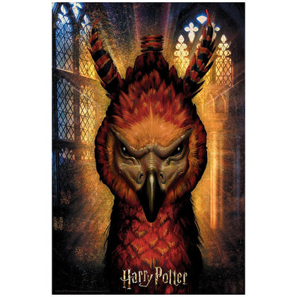 Harry Potter 500 Piece 3D Fawkes Image Puzzle Image 1